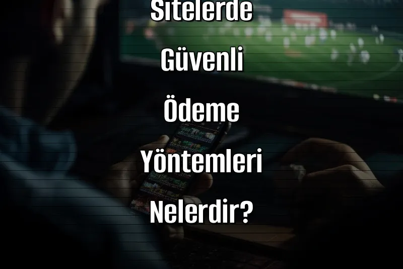 Deneme Bonusu Veren Sitelerde Güvenli Ödeme Yöntemleri Nelerdir?