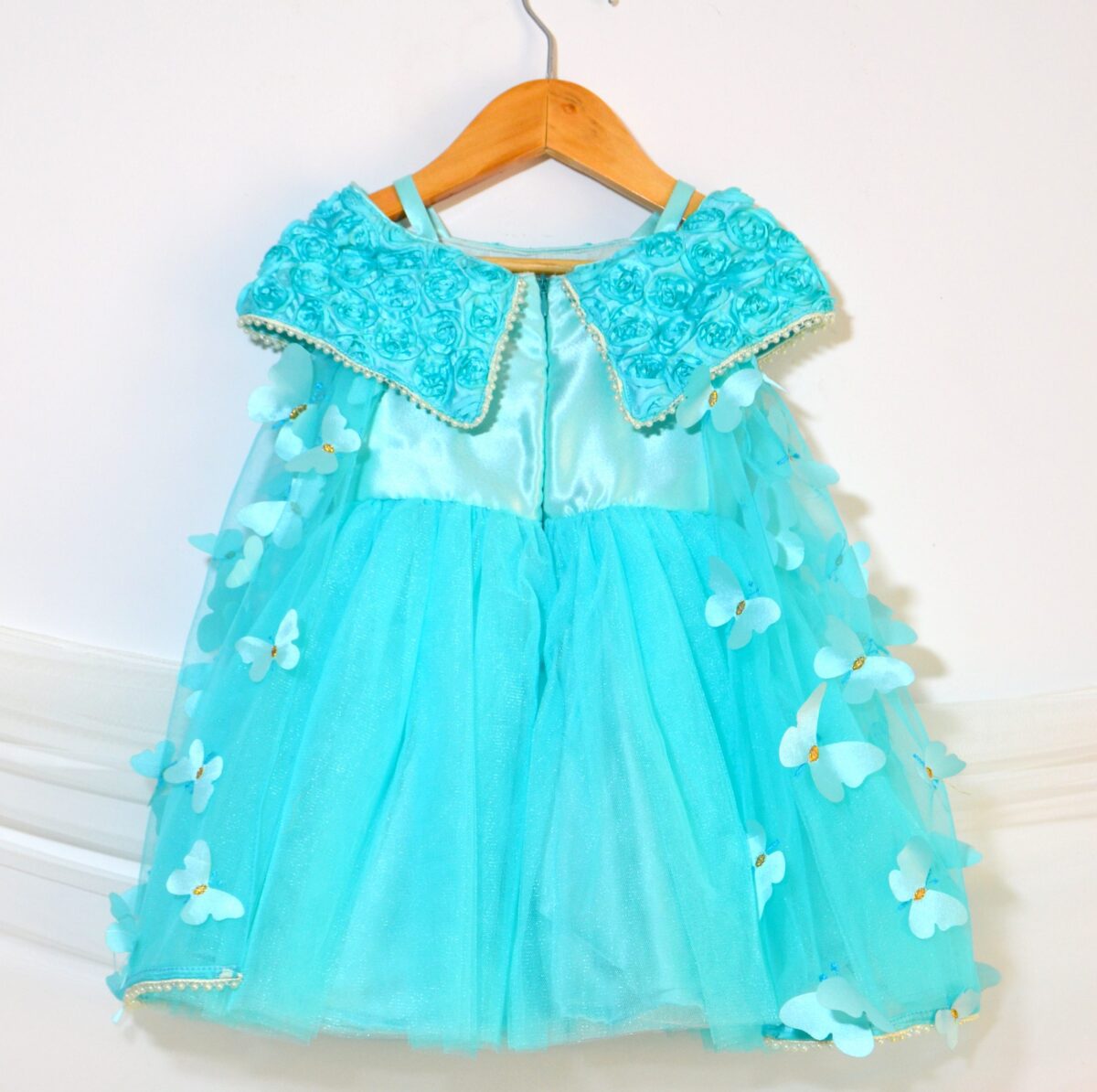 DSC 0067 scaled Butterfly Wing Birthday Gown- Blue